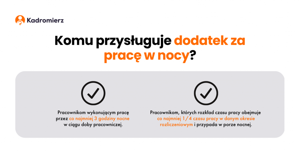 Jak Zmieni Si Dodatek Za Prac W Nocy W Roku Kadromierz