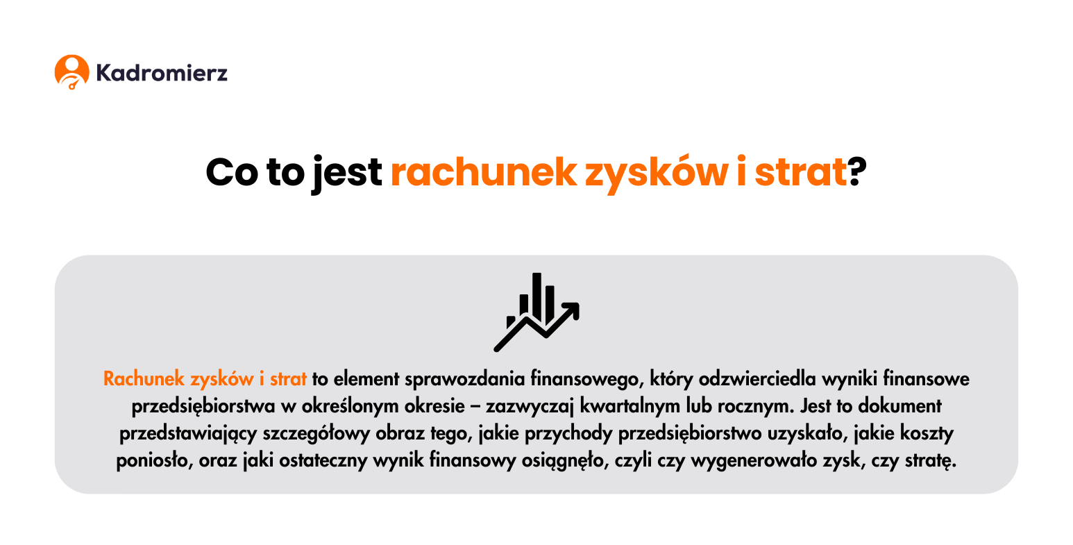 Co to jest rachunek zysków i strat?