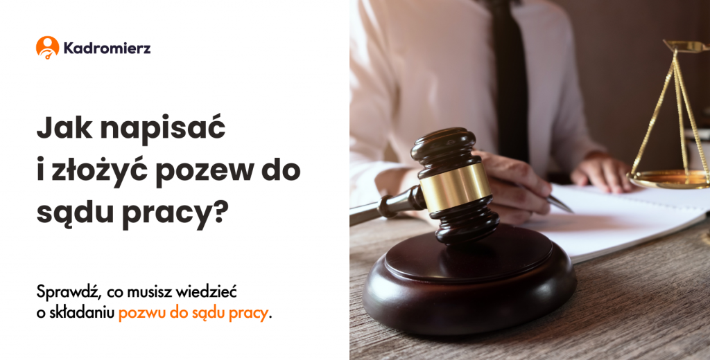 Jak napisać i złożyć pozew do sądu pracy?