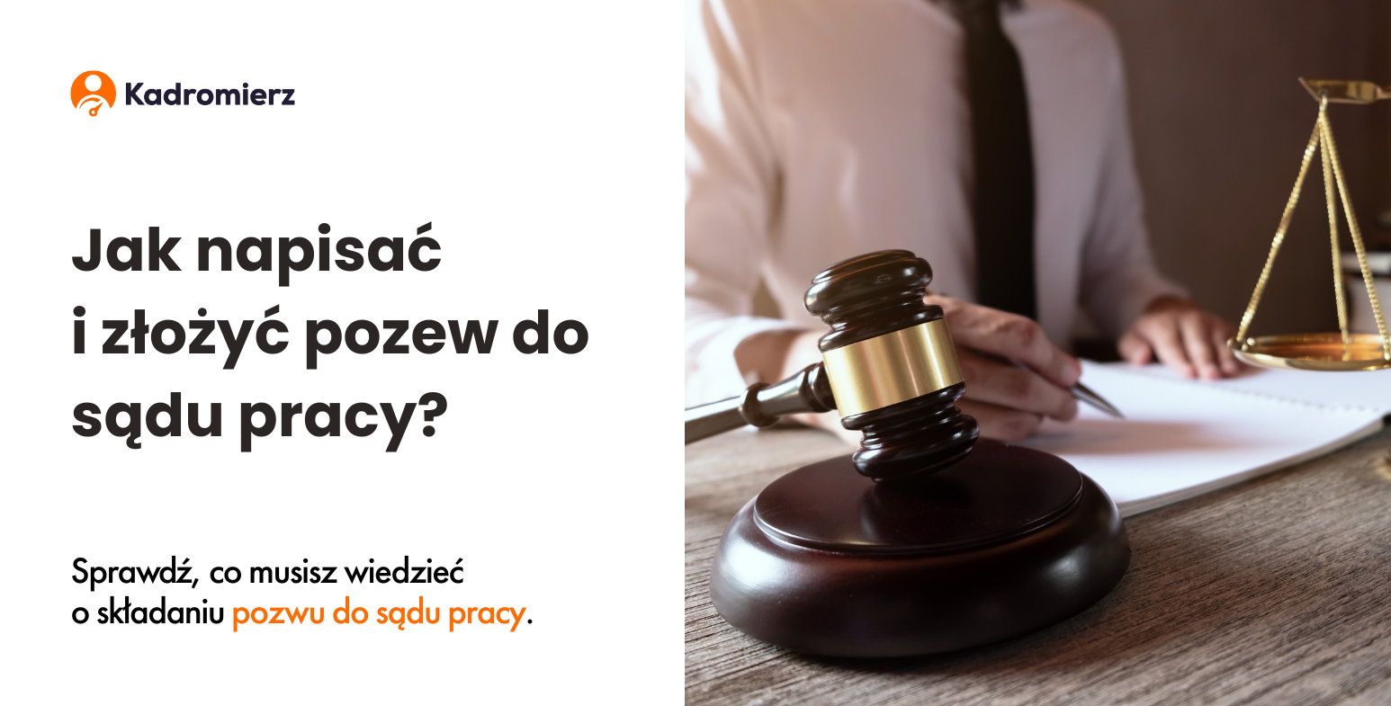 Jak napisać i złożyć pozew do sądu pracy?