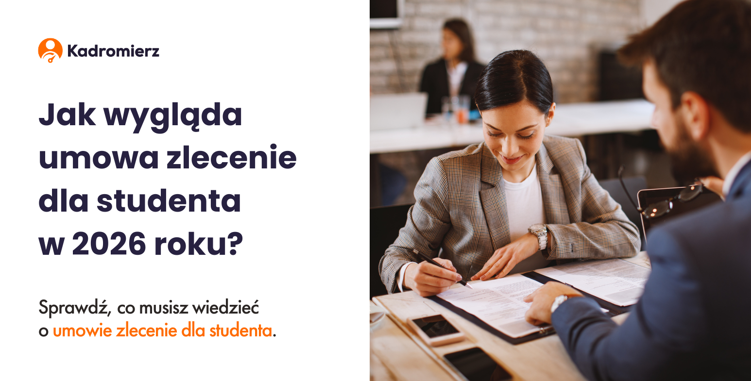 Umowa zlecenia dla studenta w 2026 roku