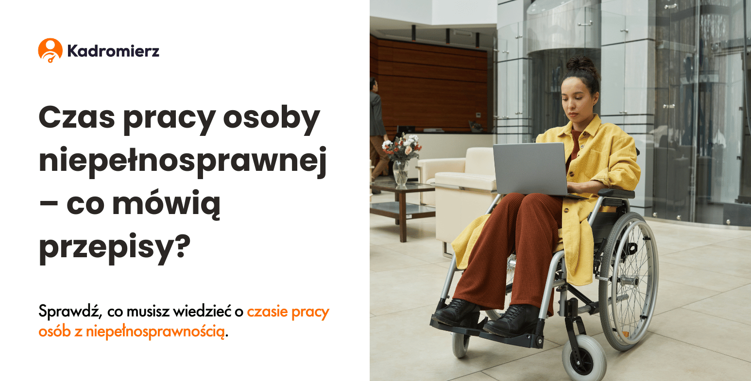 czas pracy osoby niepełnosprawnej