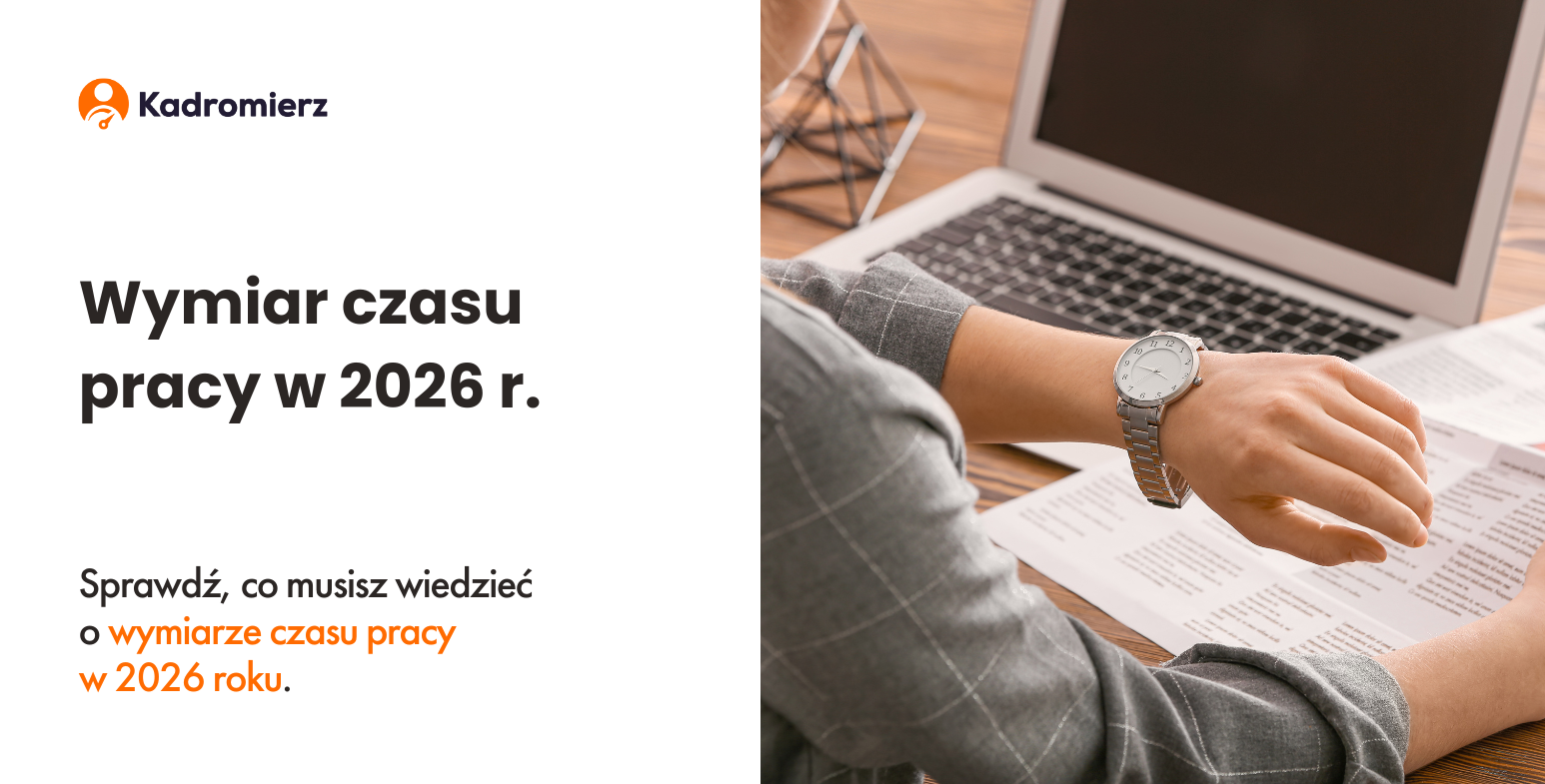 Wymiar czasu pracy w 2026 roku